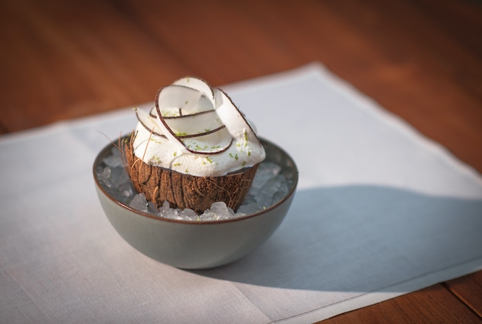 recette de La noix de coco givrée