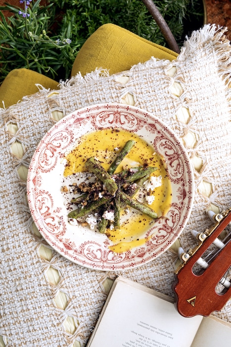 recette d'asperges de Julien Sebbag