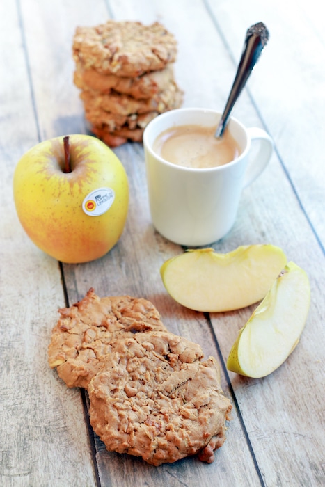 recette de Cookies aux pommes et au gingembre