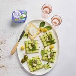 recette de Tartelettes au concombre et fromage frais