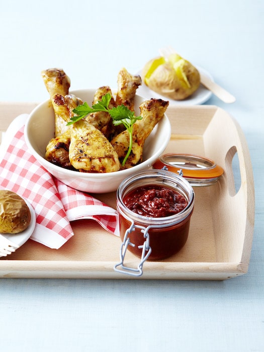 recette de Pilons de poulet à la sauce barbecue