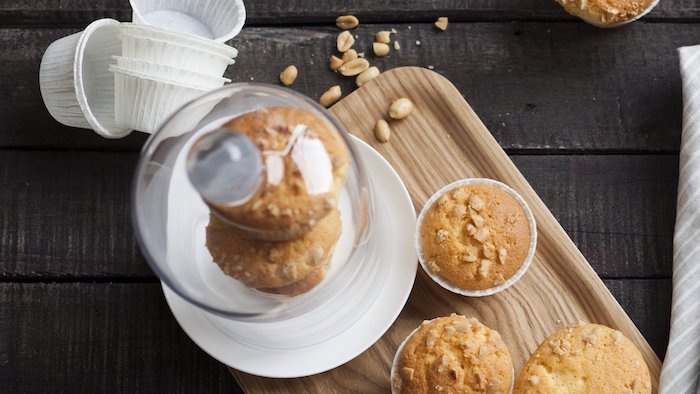 recette de Muffins au beurre de cacahuète