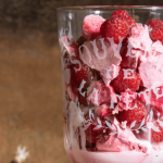 Meringué aux framboises