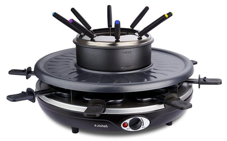 Combiné raclette fondue