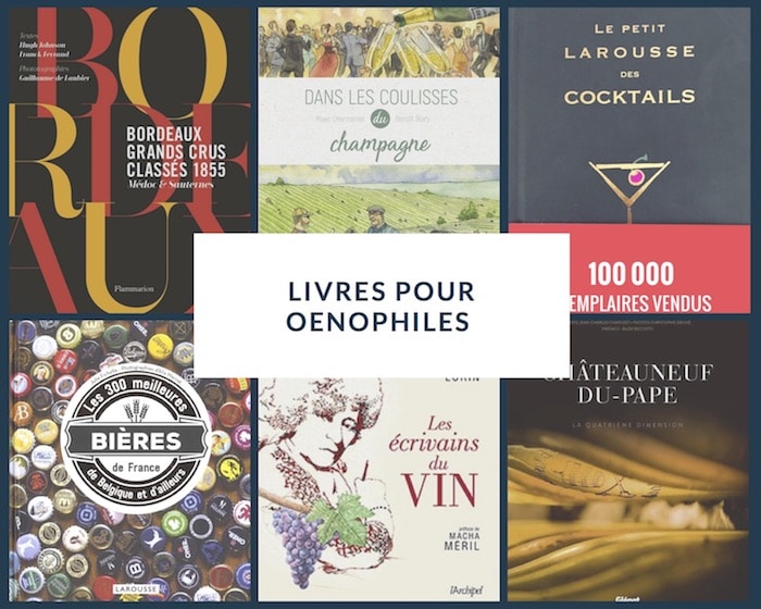 Les livres vins et alcools