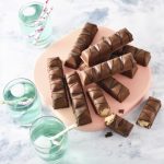 recette de Barres chocolat praliné Kinder bueno