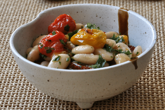 Haricots Tarbais au citron confit