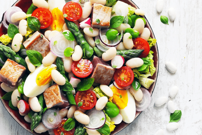 Salade niçoise aux Haricots Tarbais