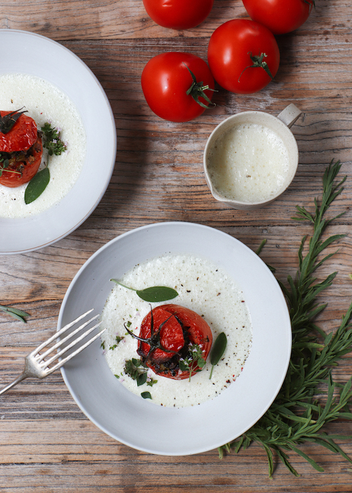 recette de Tomates farcies aux légumes