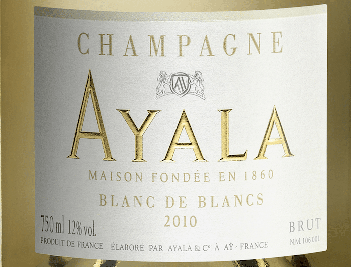 Ayala Blanc de Blancs 2010