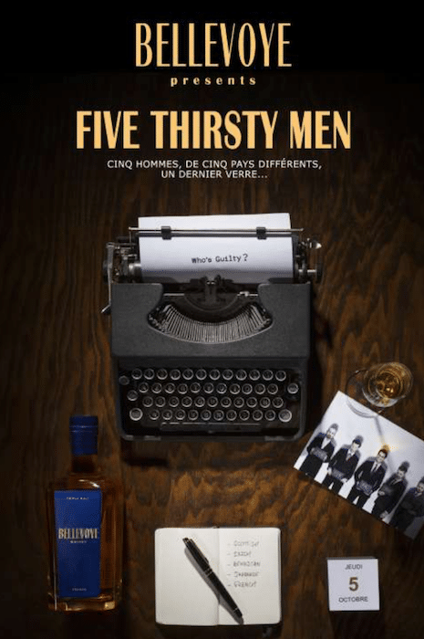 Five thirsty men de Bellevoye