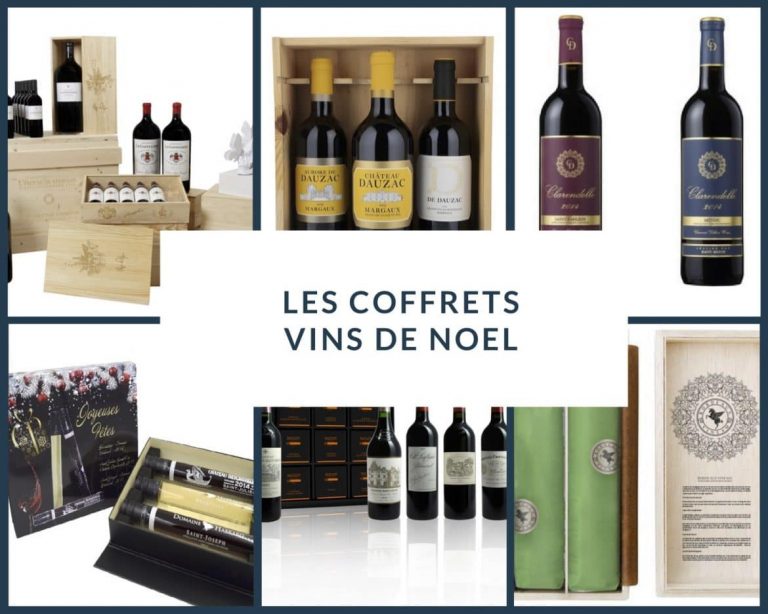 Coffrets vins cadeaux de Noël