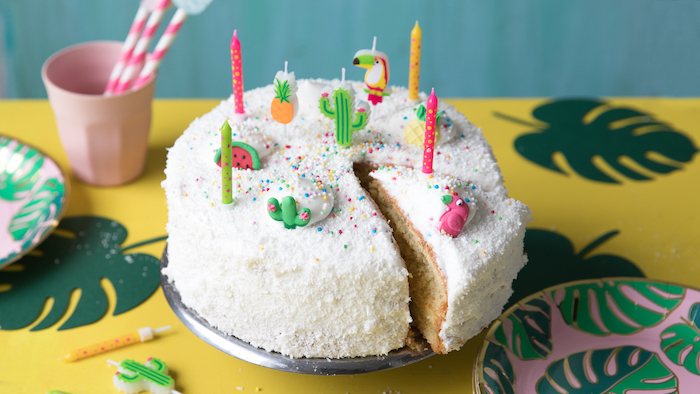recette de Gâteau jungle mangue-coco