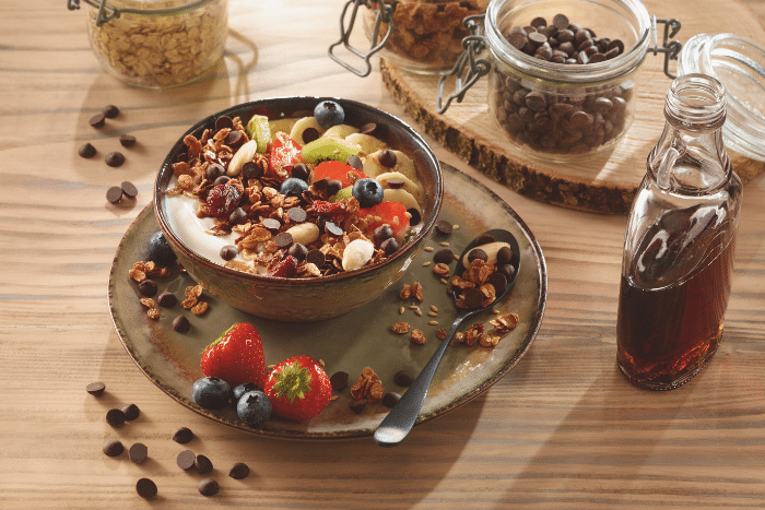 Granola aux fruits