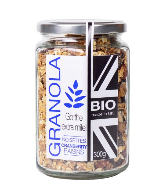 Granola bio - Noisettes cranberry