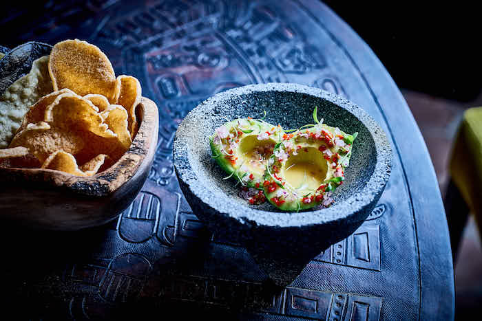 Guacamole et Patatas Bravas