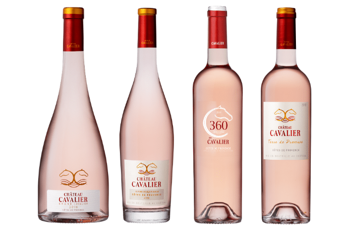 Les rosés 2018 de Château Cavalier