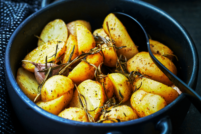 Pommes de terre primeurs rôties