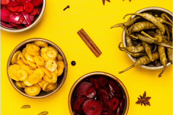 Légumes en pickles