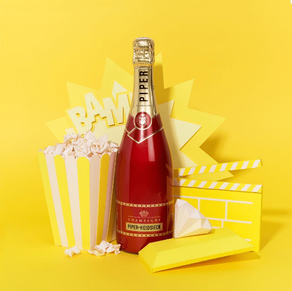 Champagne spécial Cannes de Piper-Heidsieck