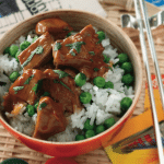 Porc au caramel de coco