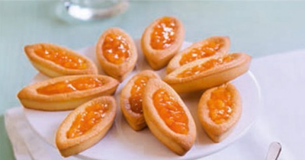 recette de Barquettes à la confiture d’abricots