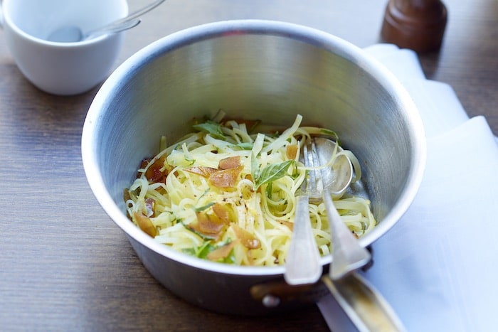Spaghettis de pommes de terre