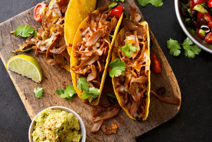 Tacos veggies