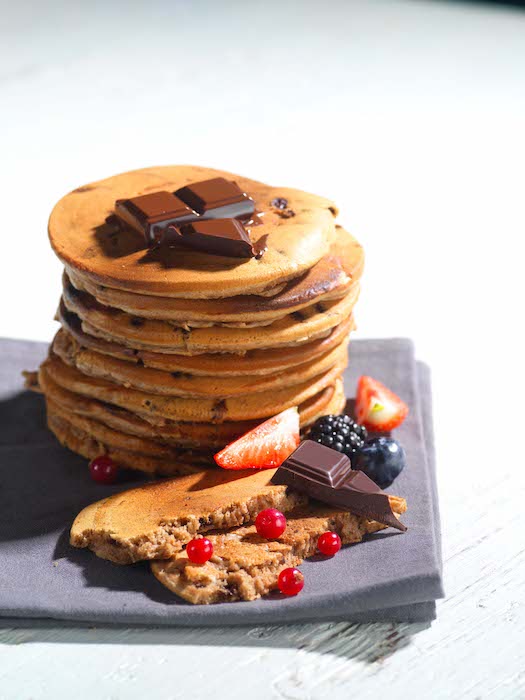 recette_de_pancakes_aux_pepites_de_chocolat recette de Pancakes aux pépites de chocolat