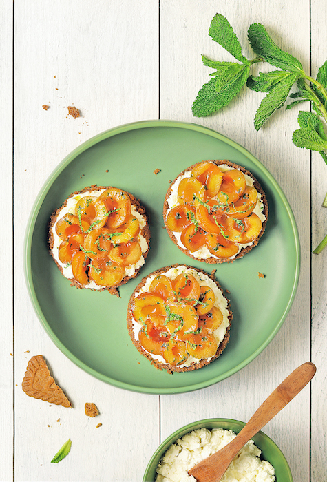 recette de Tartelettes de mirabelles sans cuisson