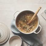 recette de Soupe grecque au poulet et au citron