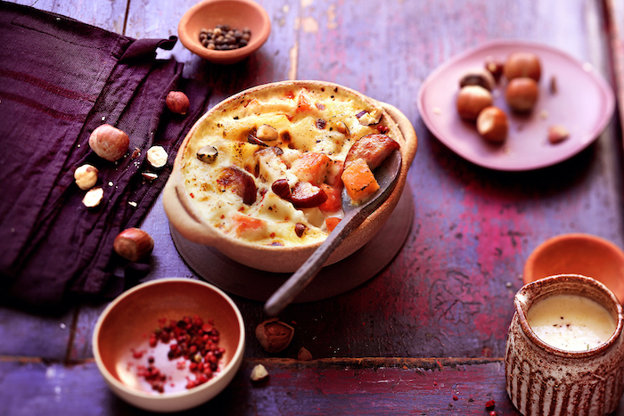 recette de Gratin d’automne aux patates douces