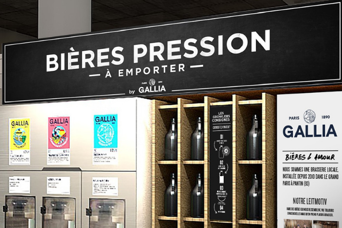 La bière pression en vrac