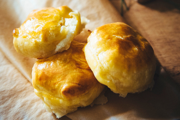 Feuilletés chèvre et pommes