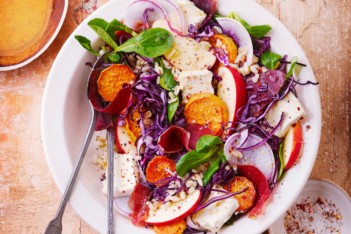 Crunchy salad bowl