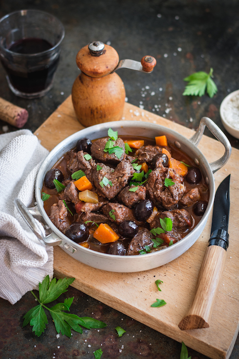 recette de Sanglier aux olives à la toscane