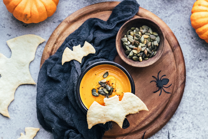 Velouté de potiron au lait d’avoine