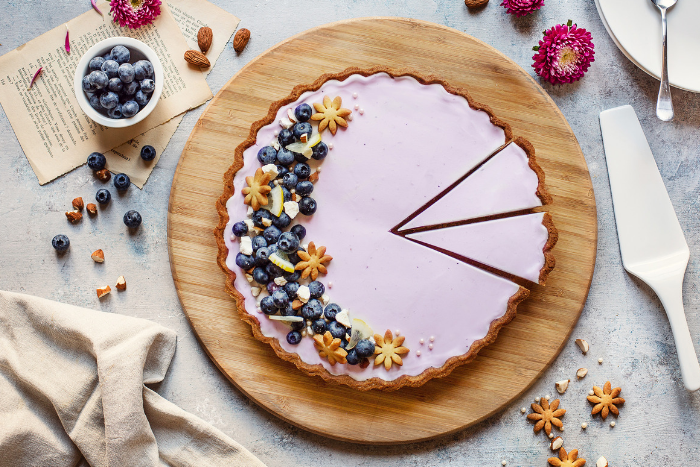 Tarte aux myrtilles