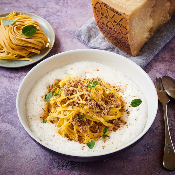 recette de Tagliatelle au ragù blanc