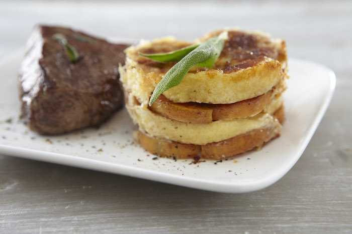 recette de Gratin de suprêmes soufflés