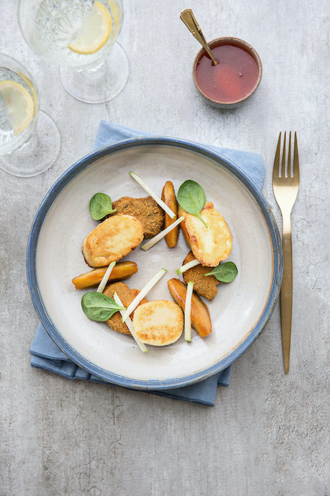 recette de Suprêmes soufflées au foie gras