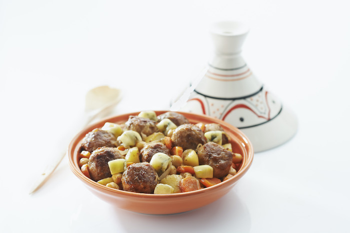 recette de Tajine franc-comtois au Morbier