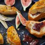 Foie gras poêlé sur brioche