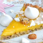 Tarte fine au citron et aux meringues
