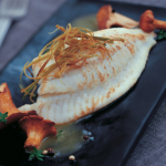 Filets de turbot aux girolles