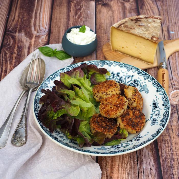 recette de Croquettes de quinoa et Tomme de Savoie