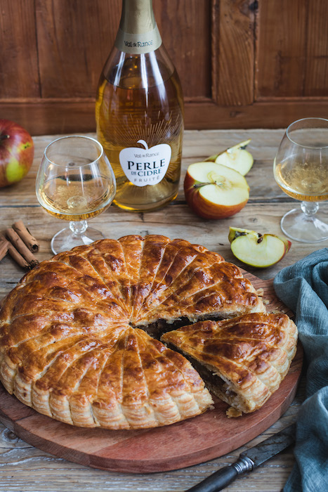 recette de Galette des Rois aux pommes et spéculoos