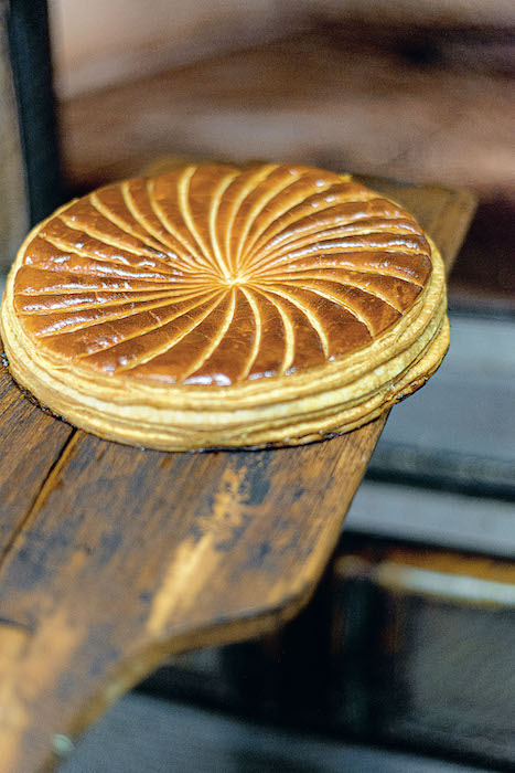 la recette de La galette à la frangipane de Stohrer