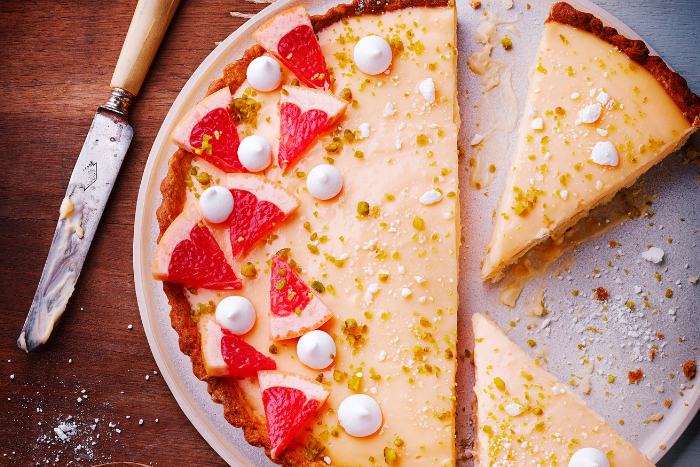 Tarte au pomelo