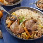 Couscous au confit de canard